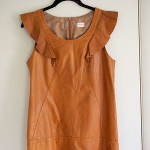 Gorman Leather Mini Dress size US 4 AU 10